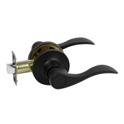 Door Handle Set Lever Passage Function Black V63-837451