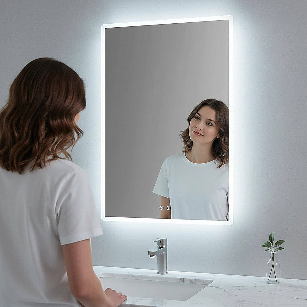 Smart Mirror Bathroom Vanity LED Lighted Wall Mirror 800x600mm V63-837521