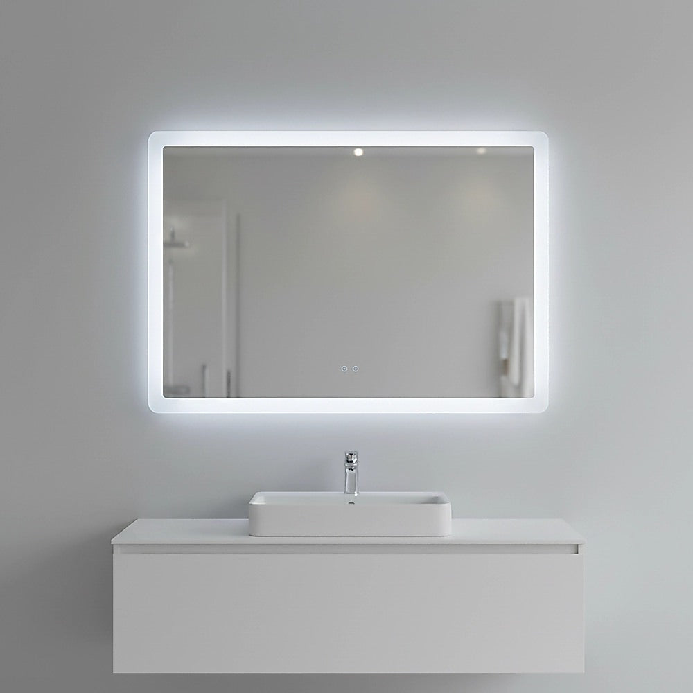 Smart Mirror Bathroom Vanity LED Lighted Wall Mirror 1000x700mm V63-837531