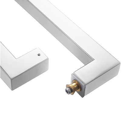 Entrance Door Pull Handle Brushed satin 1500mm