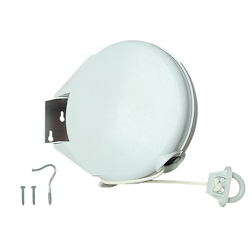 Retractable Clothesline Hang Clothes Line 20 Ft Retracts Automatically V63-837661
