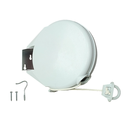Retractable Clothesline Hang Clothes Line 20 Ft Retracts Automatically V63-837661