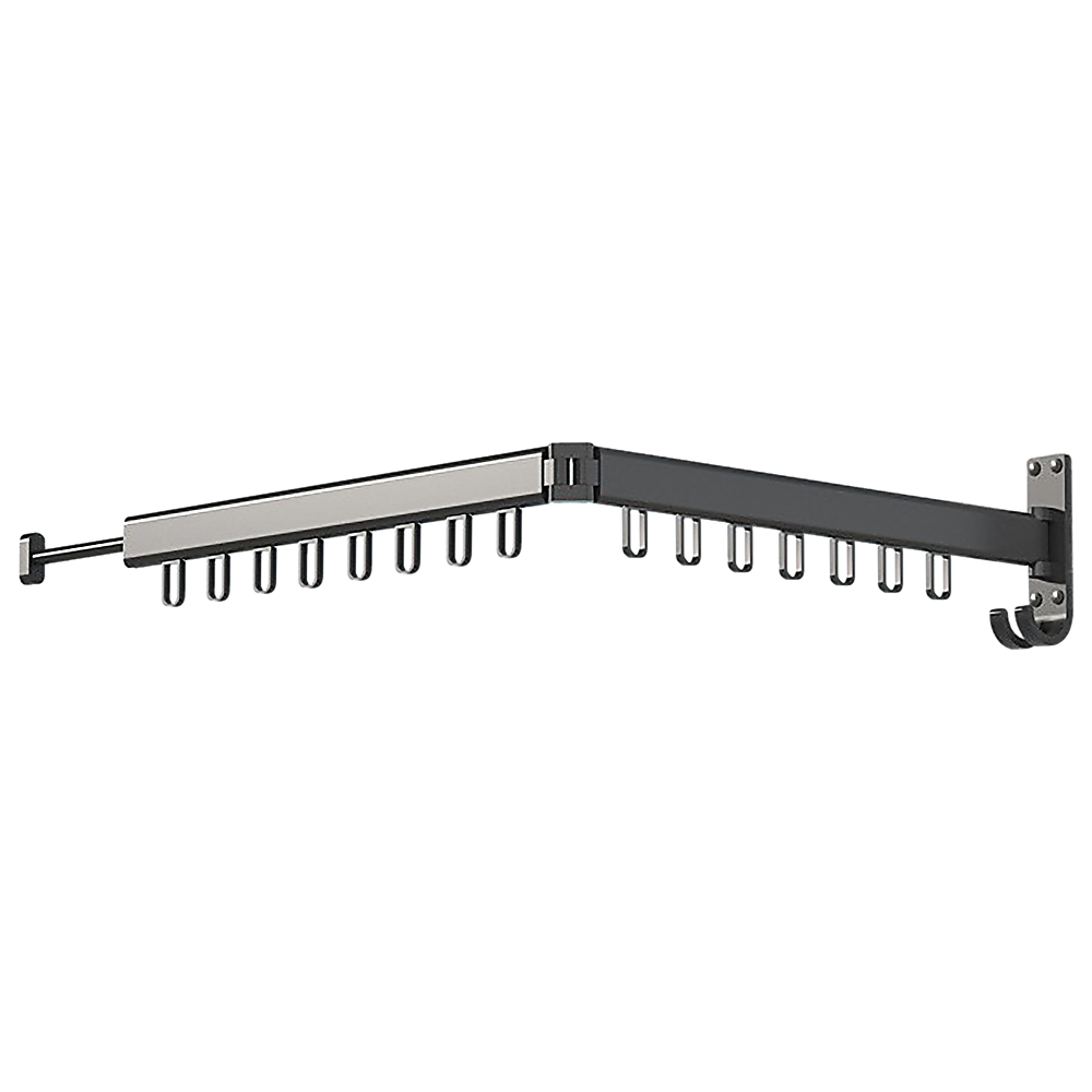 Foldable Wall Hanging Clothes Drying Rack Clothes Balcony Retractable Hanger V63-837671