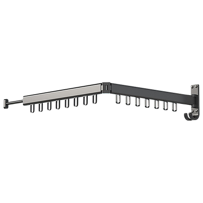 Foldable Wall Hanging Clothes Drying Rack Clothes Balcony Retractable Hanger V63-837671