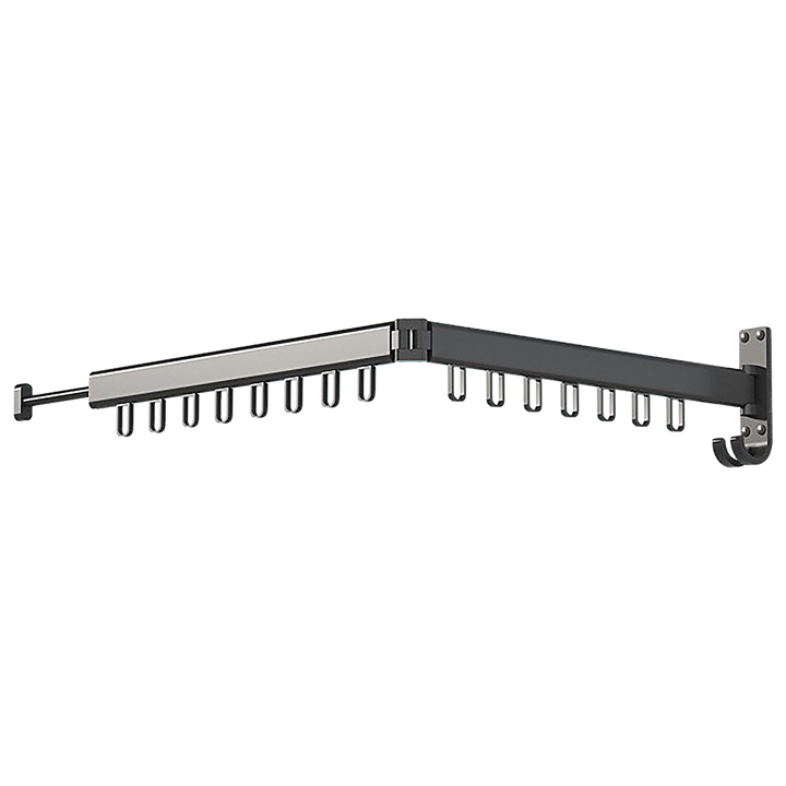 Foldable Wall Hanging Clothes Drying Rack Clothes Balcony Retractable Hanger V63-837671