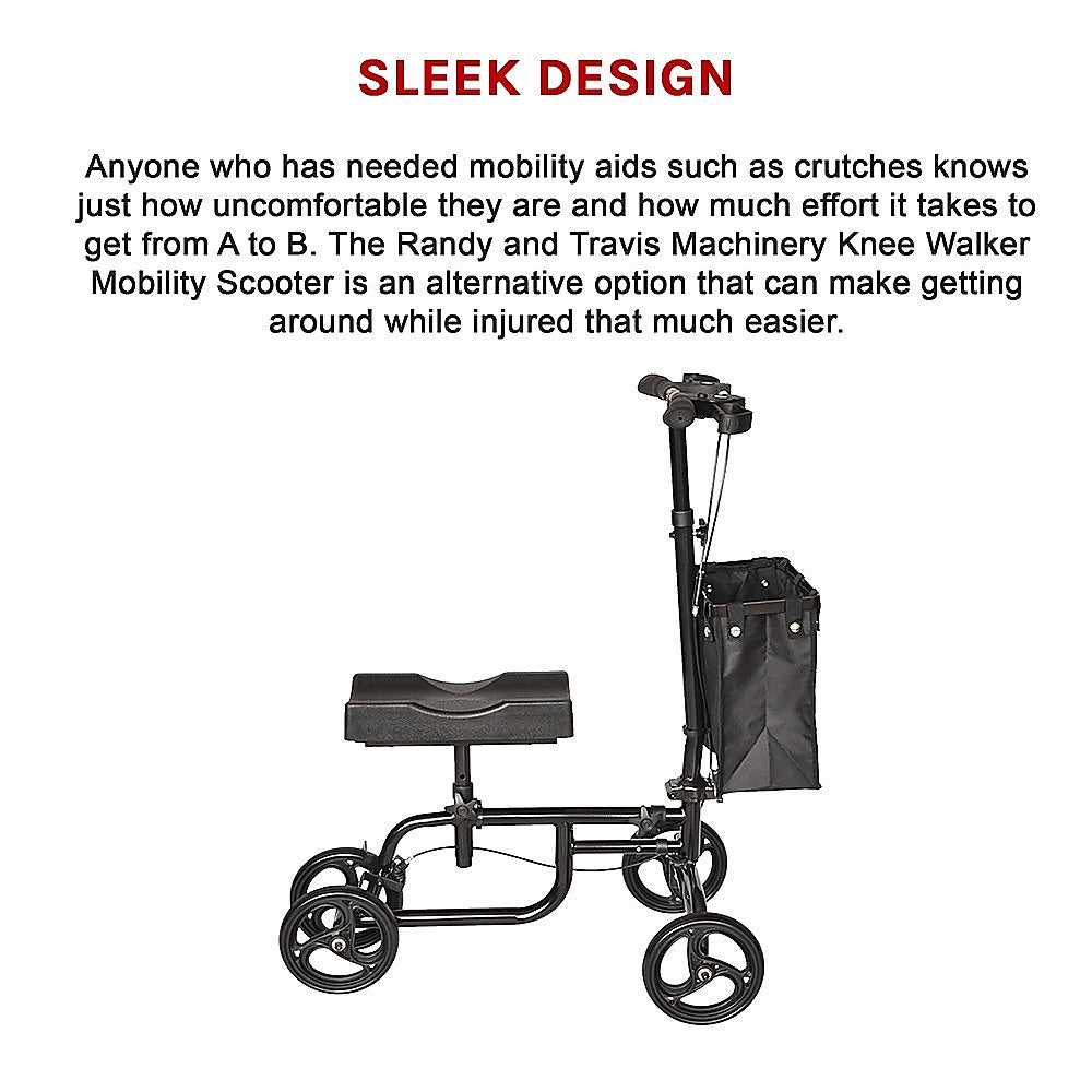 Knee Walker Scooter Mobility Alternative Crutches Wheelchair Portable V63-837691