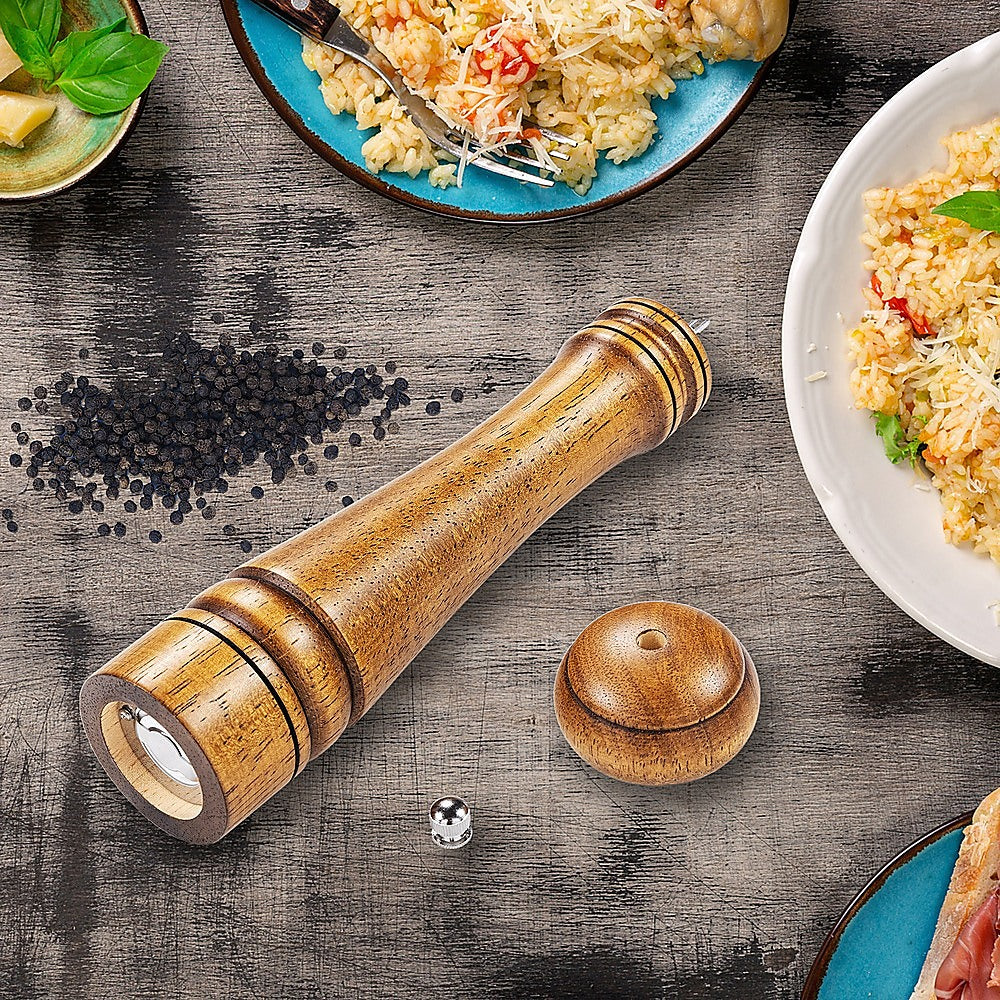 10" Manual Pepper Grinder Multipurpose Flavouring Bottle Cruet Kitchen Tools V63-837731