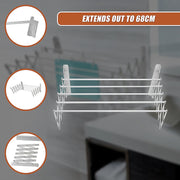 Pull Out Clothes Airer - Expanding Laundry Drying Line for Caravan, RV & Home V63-837791