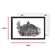 A2 LED Light Box Tracing Board Art Design Stencil Tattoo Copy Drawing Pad V63-837841