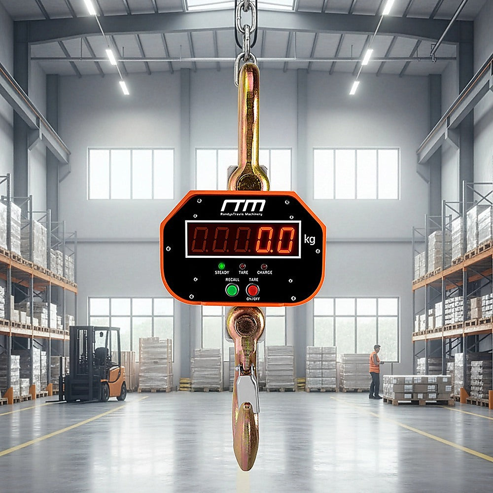 5000kg Electronic Crane Scales Industrial Hanging Digital Weight V63-837861