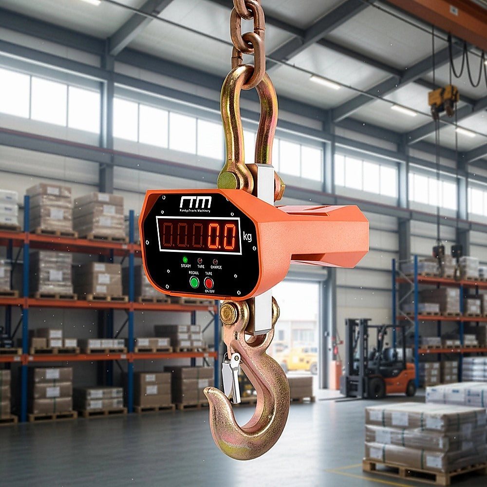5000kg Electronic Crane Scales Industrial Hanging Digital Weight V63-837861