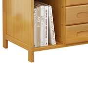 Bamboo Bedside Table Nightstand Storage Bedroom Sofa Side Stand V63-838001