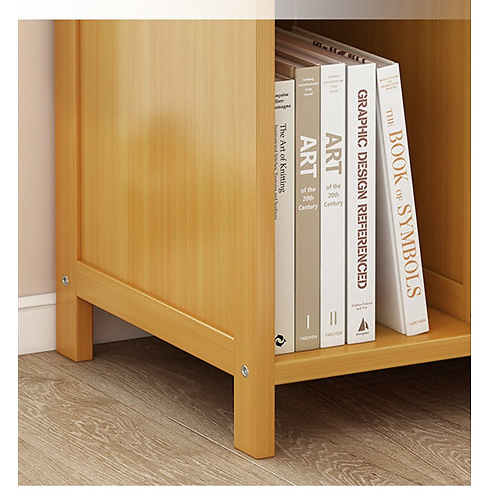 Bamboo Bedside Table Nightstand Storage Bedroom Sofa Side Stand V63-838151
