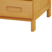 Bamboo Bedside Table Nightstand Storage Bedroom Sofa Side Stand V63-838181