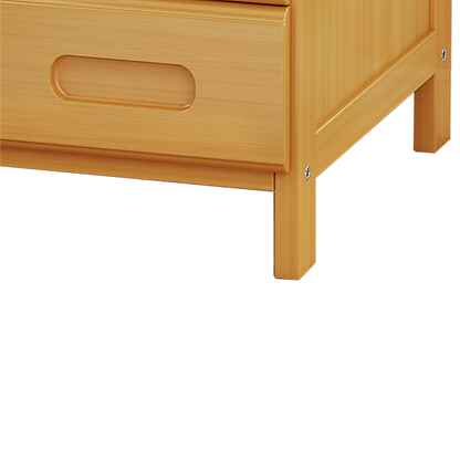 Bamboo Bedside Table Nightstand Storage Bedroom Sofa Side Stand V63-838181