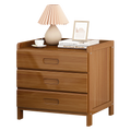 Bamboo Bedside Table Nightstand Storage Bedroom Sofa Side Stand V63-838191