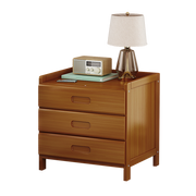 Bamboo Bedside Table Nightstand Storage Bedroom Sofa Side Stand V63-838191