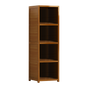 Bamboo 4-Shelf Bookcase - Adjustable Display Storage Rack Stand for Living Room, Bedroom, Office or Home V63-838211