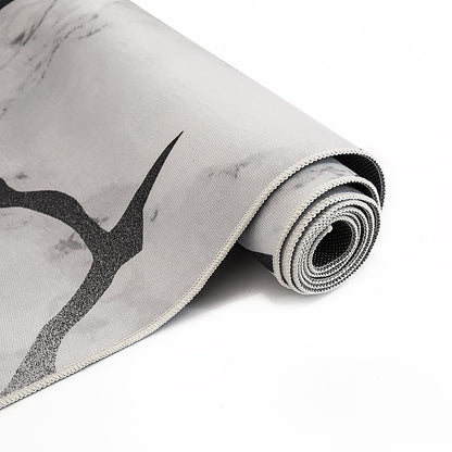 200x300cm Large Floor Gray Marble Rug – Modern Area Carpet for Bedroom & Lounge