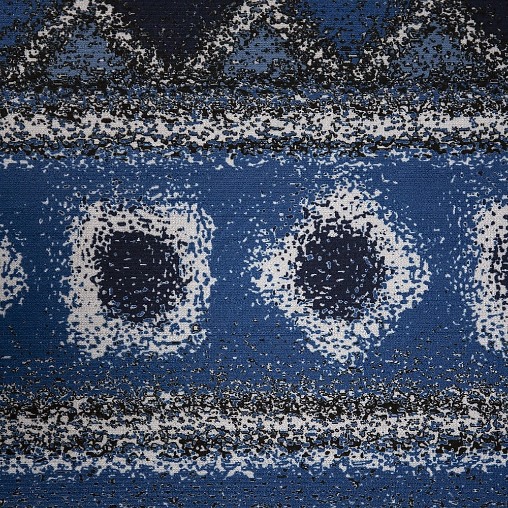 200x300cm Large Floor Blue Ethnic Rug - Modern Area Carpet for Bedroom & Lounge V63-838351