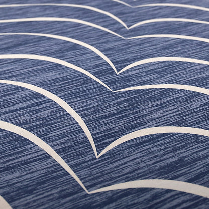200x300cm Large Floor Blue Waves Rug – Modern Area Carpet for Bedroom & Lounge