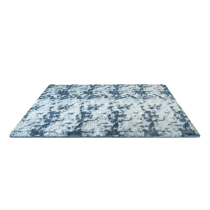 200x300cm Large Floor Soft Blue Fluffy Rug - Modern Area Carpet for Bedroom & Lounge V63-838391