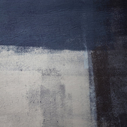 200x300cm Large Floor Blue Abstract Rug - Modern Area Carpet for Bedroom & Lounge V63-838401