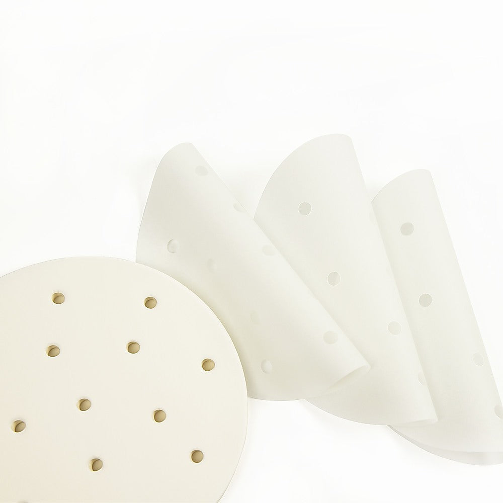 500 Pack 13cm Patty Paper Baking Burger Wax Discs Non Stick BBQ Burger Papers For Easy Food Preparation V63-838431