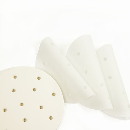 500 Pack 13cm Patty Paper Baking Burger Wax Discs Non Stick BBQ Burger Papers For Easy Food Preparation V63-838431