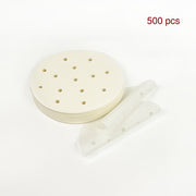 500 Pack 13cm Patty Paper Baking Burger Wax Discs Non Stick BBQ Burger Papers For Easy Food Preparation V63-838431