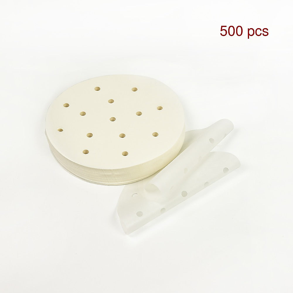 500 Pack 13cm Patty Paper Baking Burger Wax Discs Non Stick BBQ Burger Papers For Easy Food Preparation V63-838431