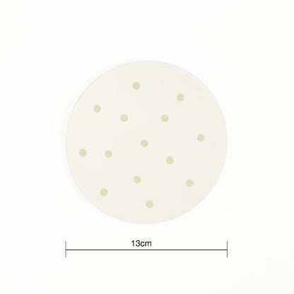 500 Pack 13cm Patty Paper Baking Burger Wax Discs Non Stick BBQ Burger Papers For Easy Food Preparation V63-838431
