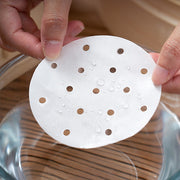 500 Pack 13cm Patty Paper Baking Burger Wax Discs Non Stick BBQ Burger Papers For Easy Food Preparation V63-838431