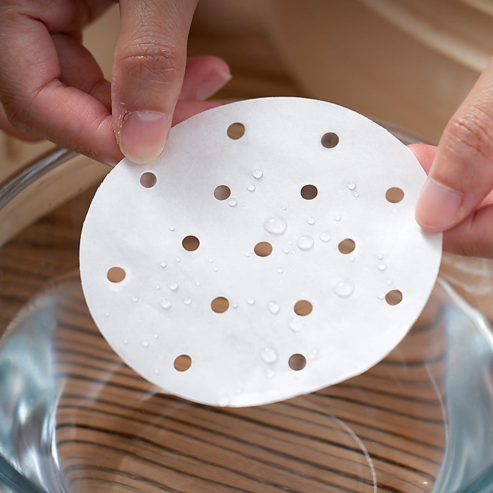 500 Pack 13cm Patty Paper Baking Burger Wax Discs Non Stick BBQ Burger Papers For Easy Food Preparation V63-838431