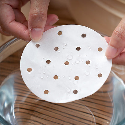 500 Pack 13cm Patty Paper Baking Burger Wax Discs Non Stick BBQ Burger Papers For Easy Food Preparation V63-838431