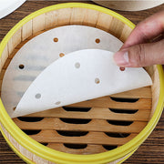 500 Pack 13cm Patty Paper Baking Burger Wax Discs Non Stick BBQ Burger Papers For Easy Food Preparation V63-838431