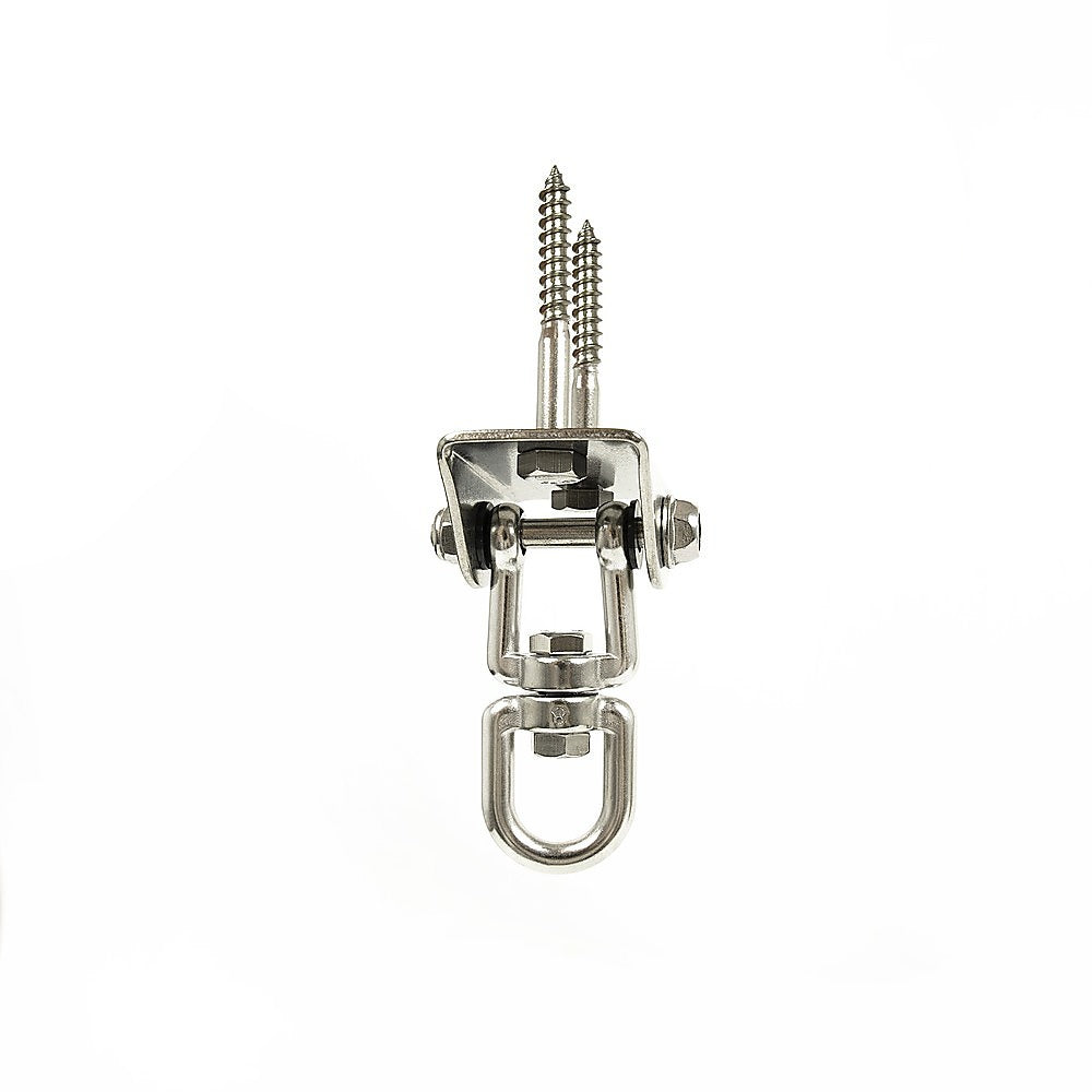 360 Degree Swivel Swing Hanger with Stainless Steel Hook for Ceiling Heavy Duty Hanging Gym Equipment V63-838451