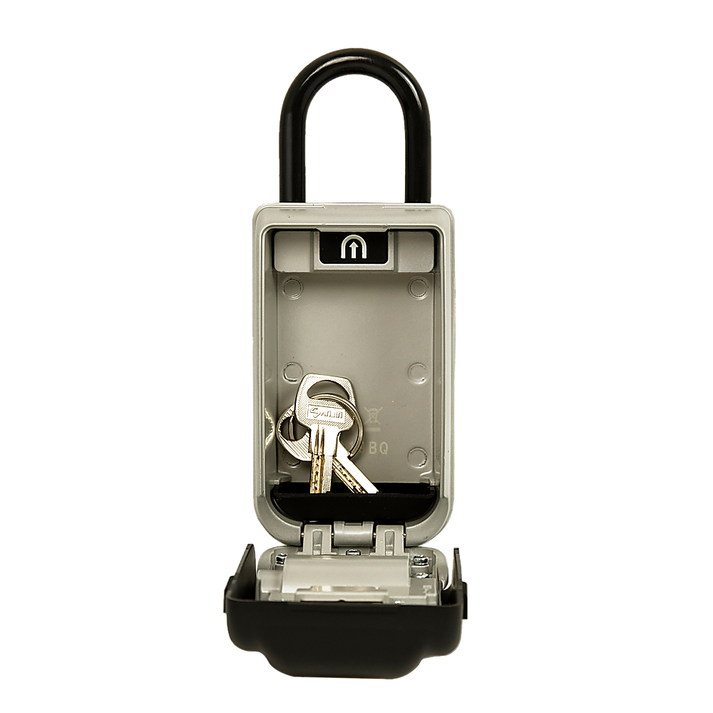 Security 4 Digit Combination Cable Lock Box With Luminous Dials V63-838461