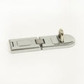 Security Lock Hardened Steel Fixed Staple Hasp 6-1/4 in. L V63-838471