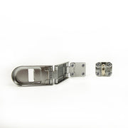Security Lock Hardened Steel Fixed Staple Hasp 6-1/4 in. L V63-838471