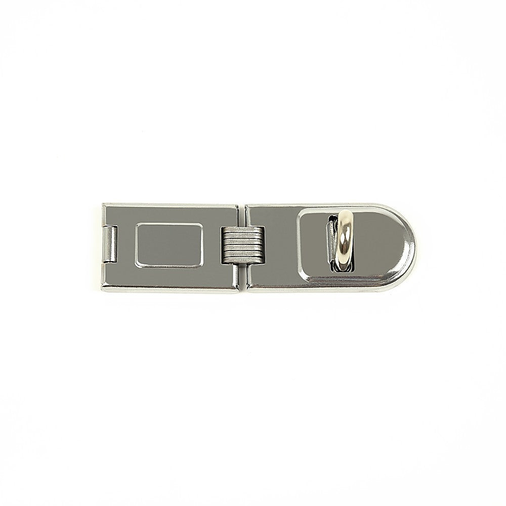 Security Lock Hardened Steel Fixed Staple Hasp 6-1/4 in. L V63-838471