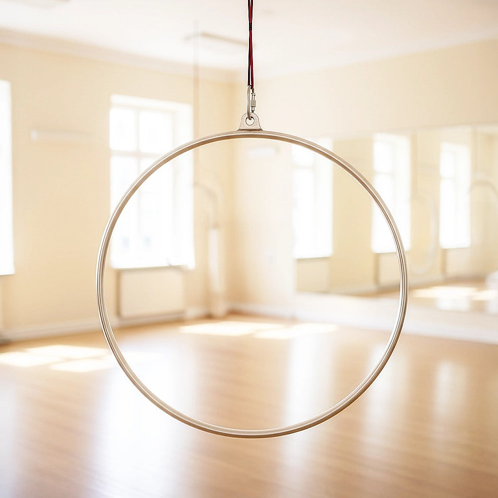 Aerial Yoga Hoop 90CM Lyra Hoop Circus Single Point Aerial Ring Set V63-838481