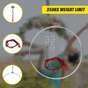 Aerial Yoga Hoop 90CM Lyra Hoop Circus Single Point Aerial Ring Set V63-838481