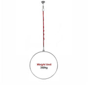 Aerial Yoga Hoop 90CM Lyra Hoop Circus Single Point Aerial Ring Set V63-838481