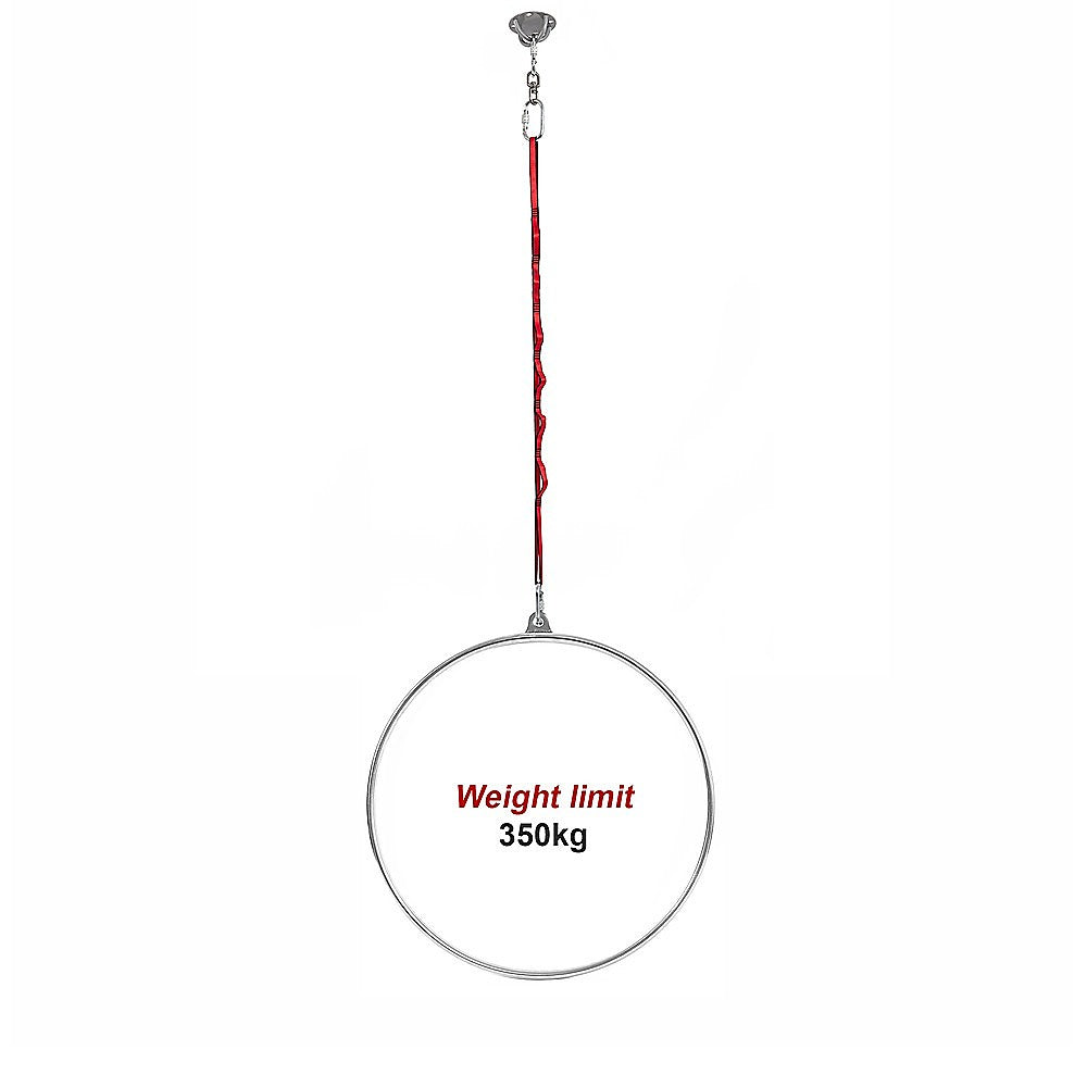 Aerial Yoga Hoop 90CM Lyra Hoop Circus Single Point Aerial Ring Set V63-838481