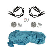 5x2.8m Yoga Pilates Aerial Silk Kit Swing Anti-Gravity Hammock V63-838491