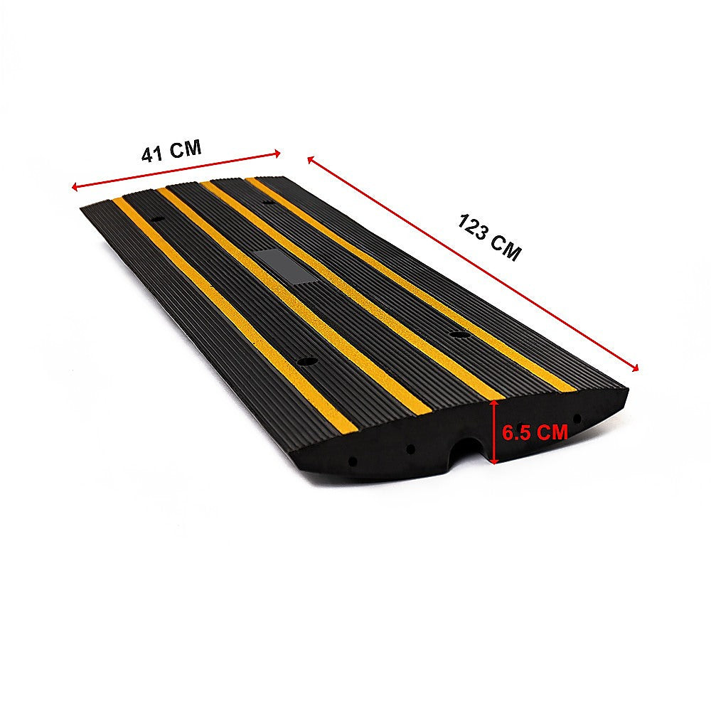 Car Driveway Curb Ramp Rubber 10,000 Kg Industrial Capacity V63-838501