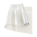 PVC Tablecloth Protector 107X213.4CM Clear Plastic Table Cloth Cover Transparent V63-838511