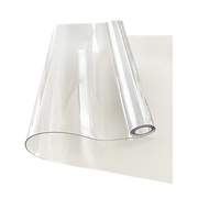 PVC Tablecloth Protector 107X213.4CM Clear Plastic Table Cloth Cover Transparent V63-838511