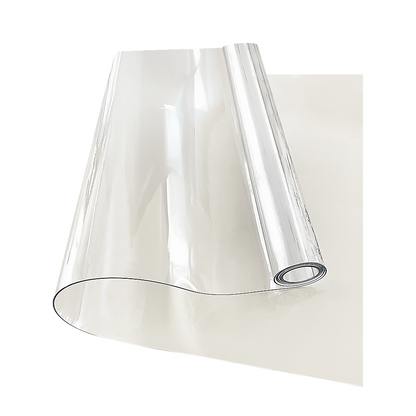 PVC Tablecloth Protector 107X213.4CM Clear Plastic Table Cloth Cover Transparent V63-838511
